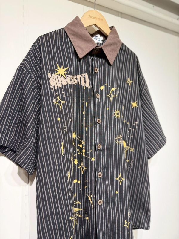 星空點綴條紋襯衫 