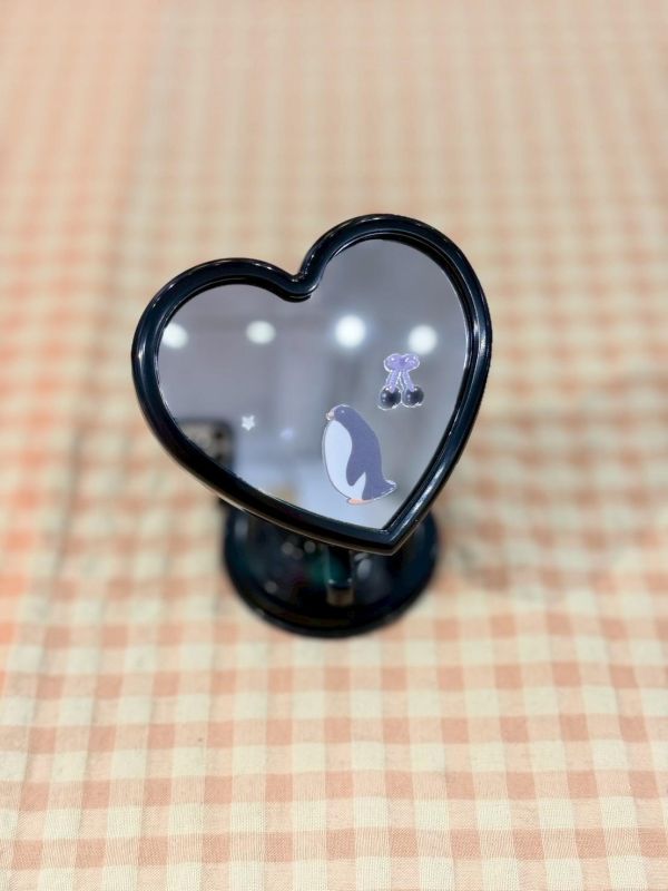 少女愛心小凸面鏡 