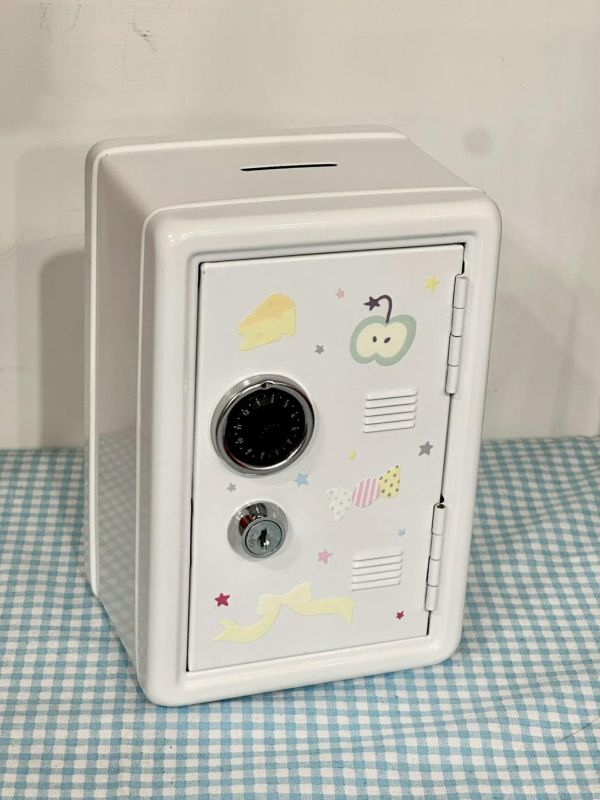 少女小鐵櫃存錢筒 