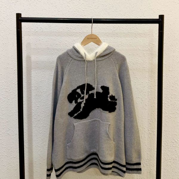 可愛小狗毛毛針織帽踢 