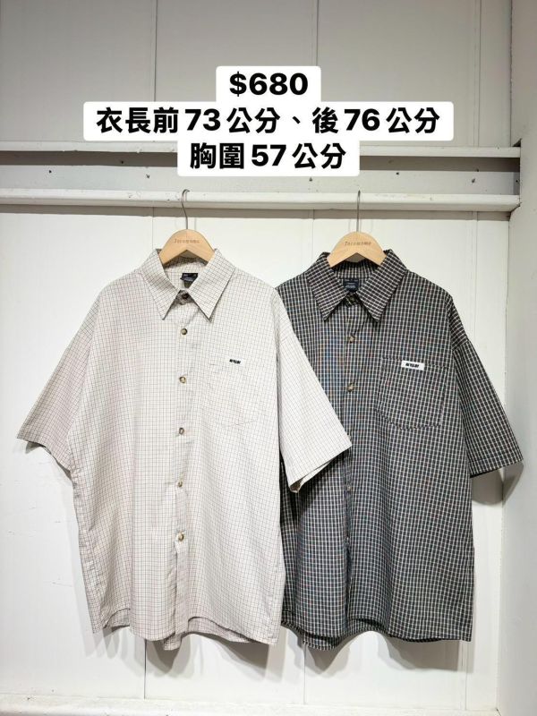 百搭小方格襯衫 