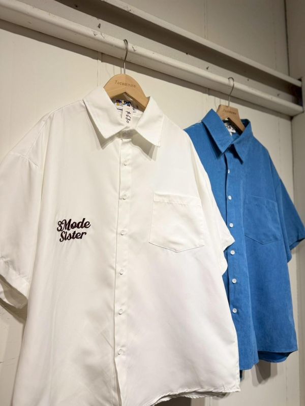 韓系簡約小標襯衫 