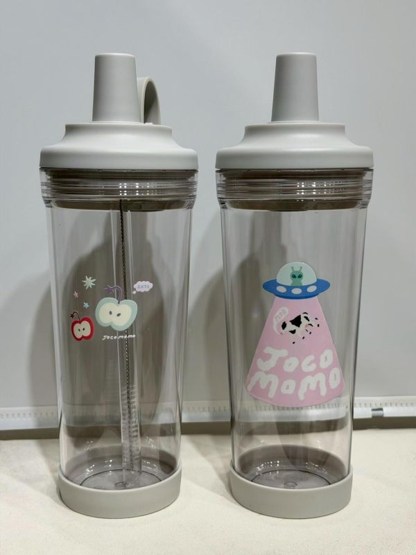 日常透明吸管水壺 