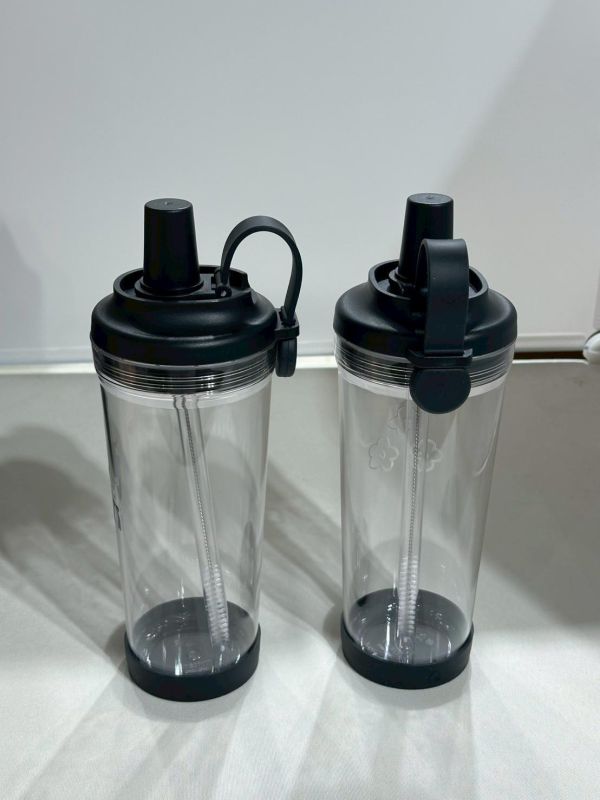 日常透明吸管水壺 