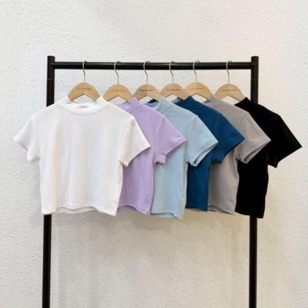 韓系小高領上衣 (MIT) 