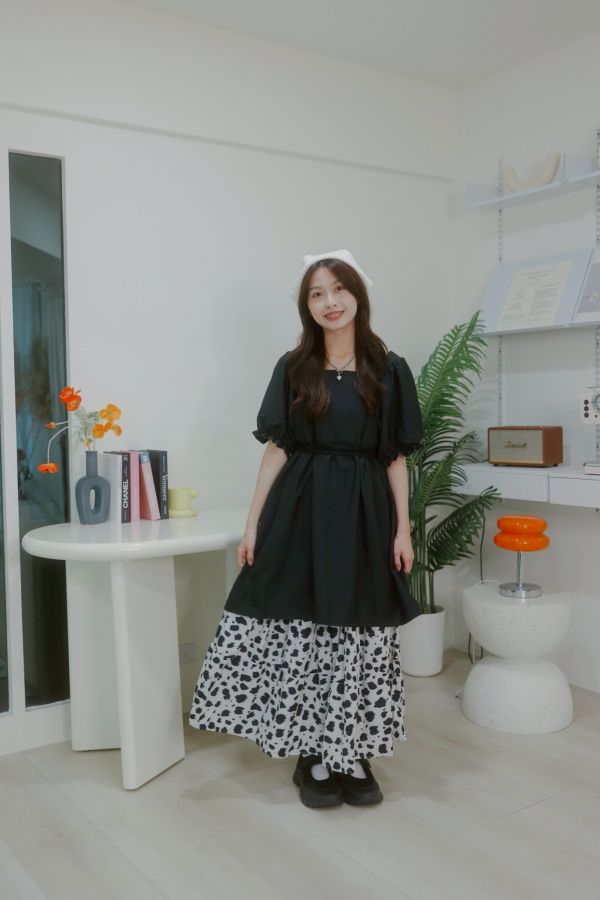 公主澎澎短洋裝 