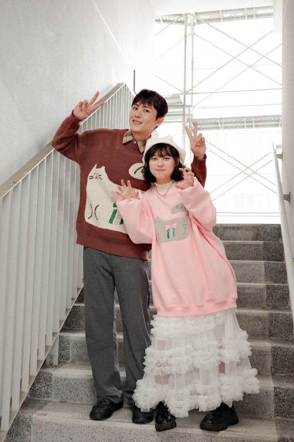 自訂款-小肥貓聖誕刺繡大學踢 