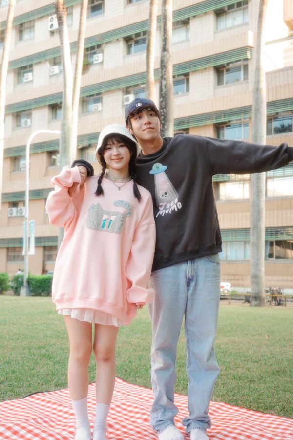 自訂款-小肥貓聖誕刺繡大學踢 