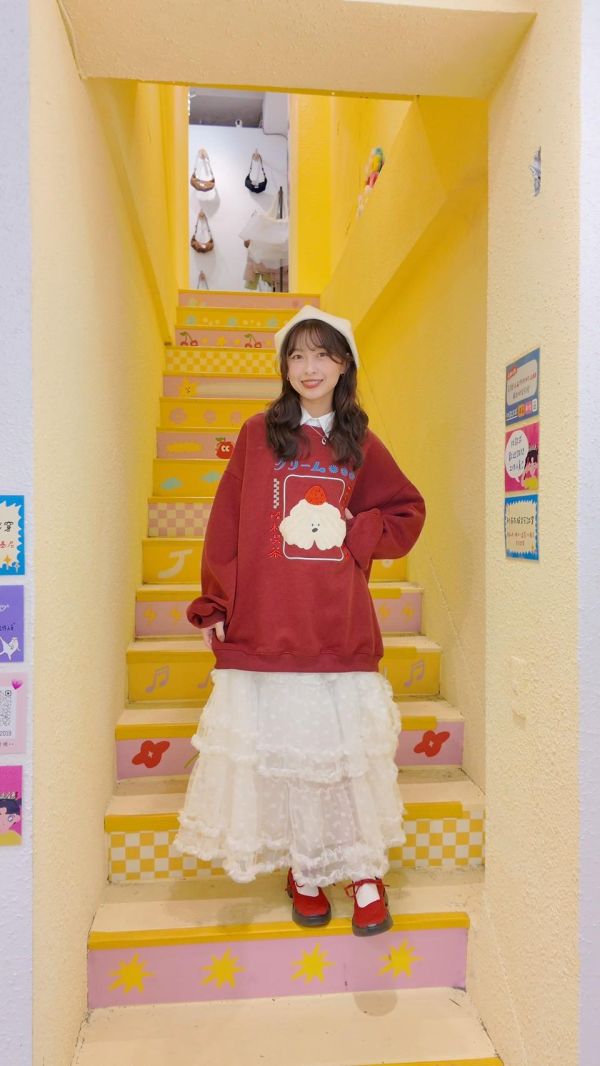 天女散花蕾絲長裙 