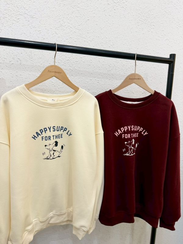 日常狗狗插畫大學踢 (有刷毛) 