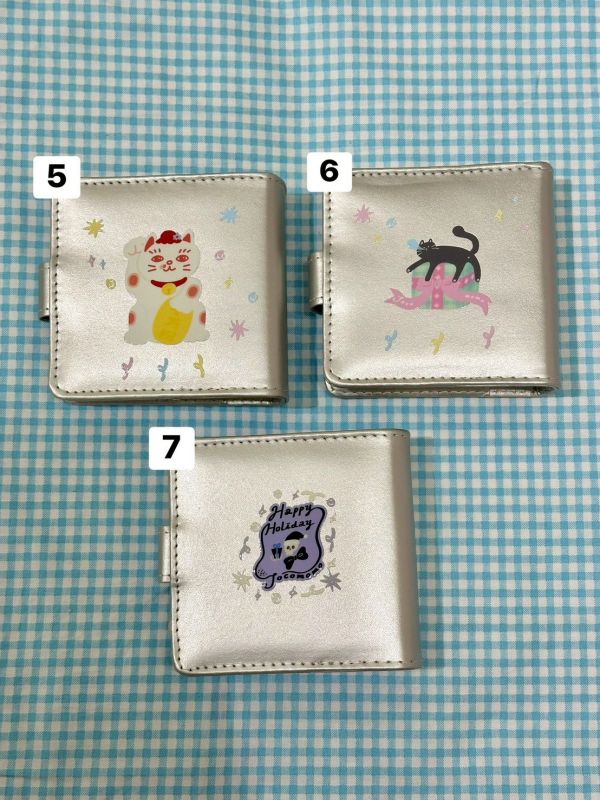 少女銀色小拍貼本 