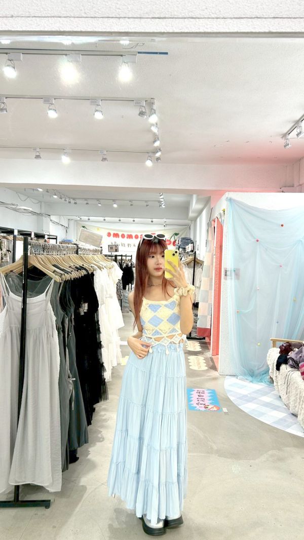 氣質小蕾絲蛋糕裙 