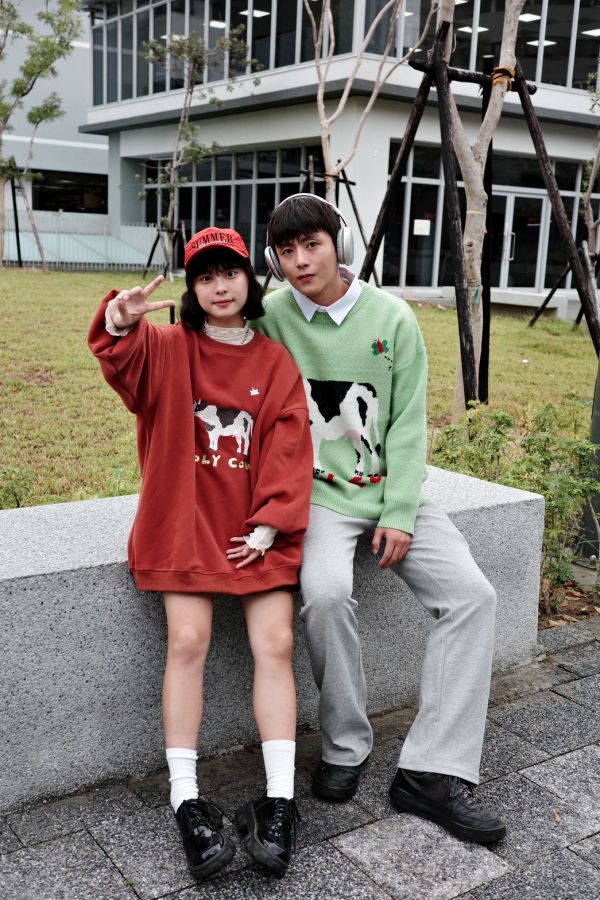 自訂款-可愛牛牛毛衣 