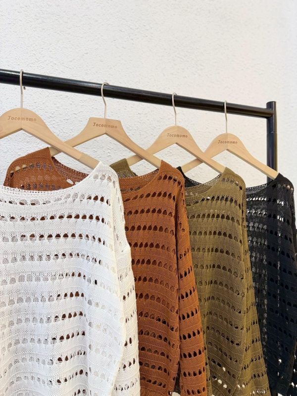 韓系慵懶針織上衣 