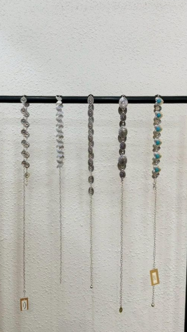 造型雕花金屬腰鍊 