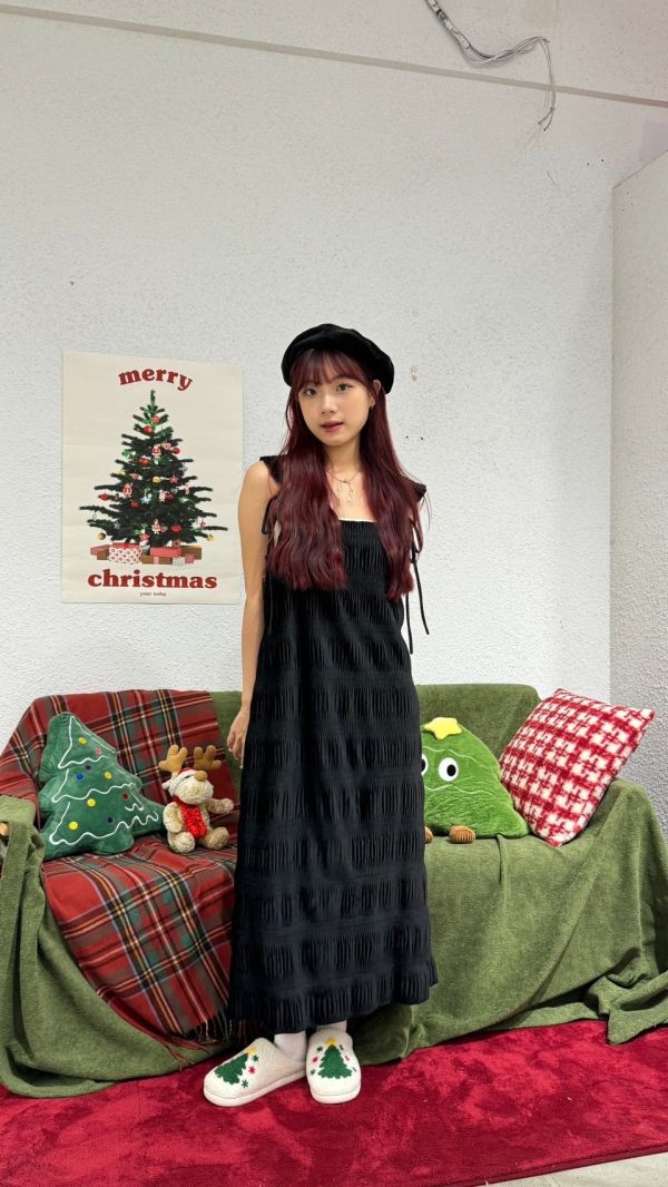 宮廷絨面洋裝 (冬) 