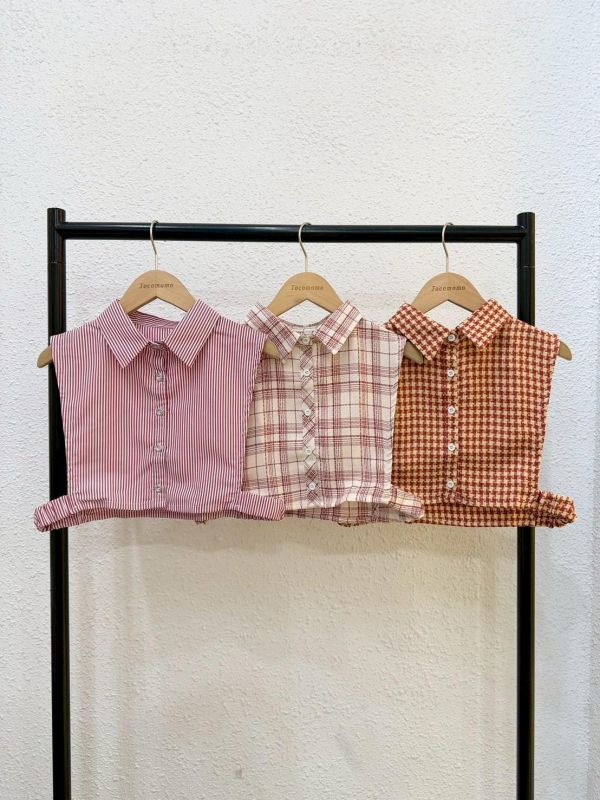 層次襯衫假領子 