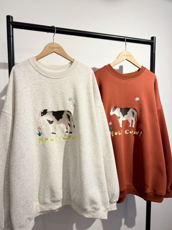 自訂款-可愛牛牛刺繡大學踢 