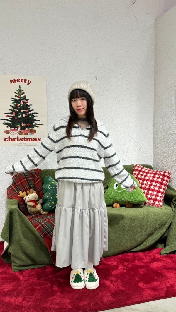 蝴蝶結綁帶蛋糕裙 