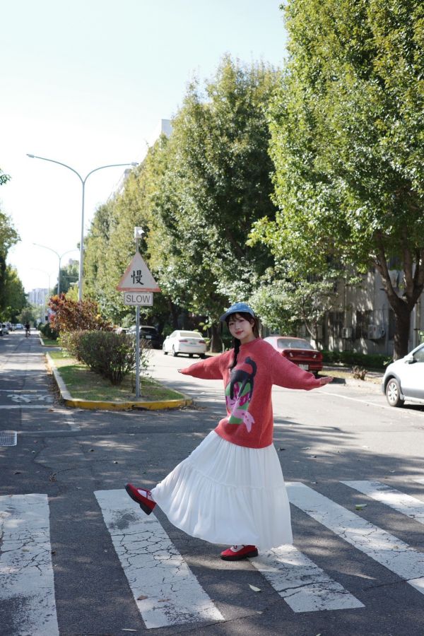 自訂款-黑貓打瞌睡毛衣 