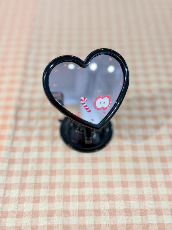 少女愛心小凸面鏡 