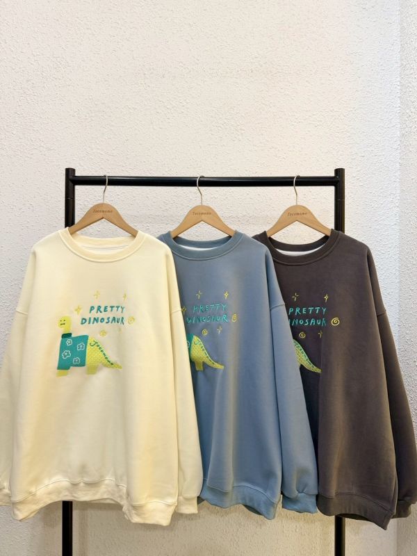 自訂款-漂亮恐龍刺繡大學踢 