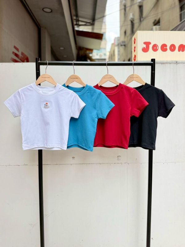 自訂款-南瓜小鬼刺繡圓領上衣 (MIT) 