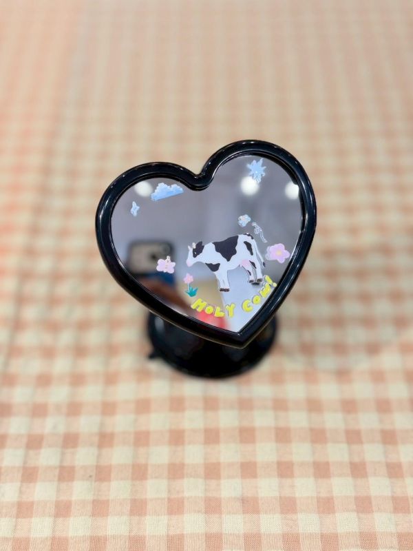 少女愛心小凸面鏡 