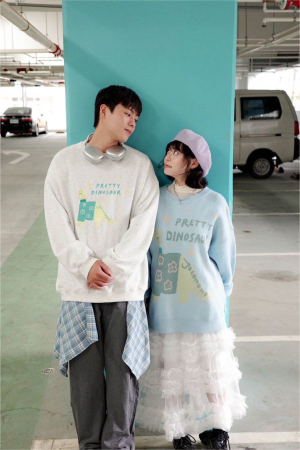 自訂款-漂亮恐龍刺繡大學踢 