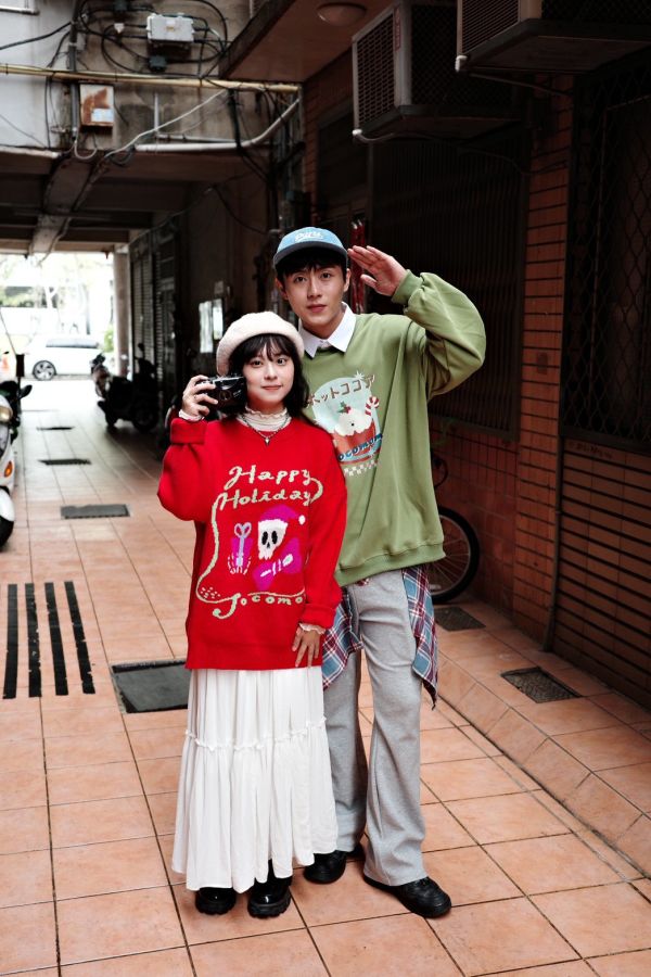 自訂款-聖誕骷髏頭毛衣 