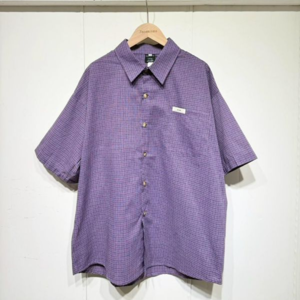 日系清新格紋襯衫 