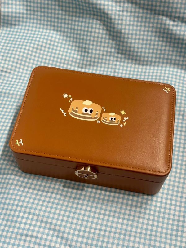 小插圖雙層飾品盒 