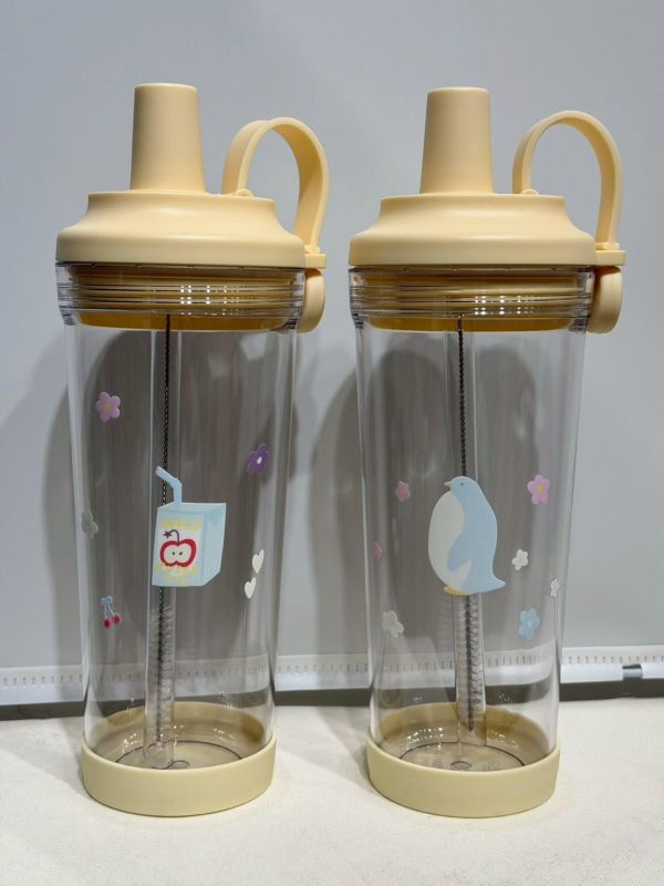 日常透明吸管水壺 