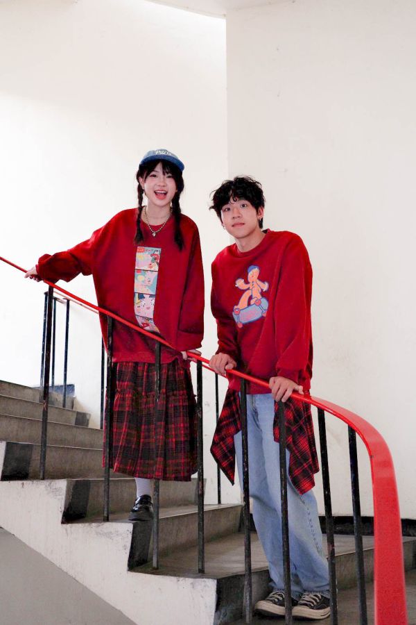 自訂款-滑板薑餅人大學踢 