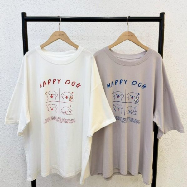 開心四格狗狗大踢 