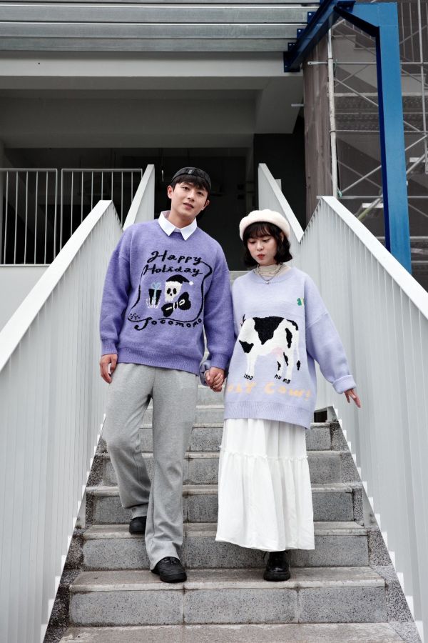 自訂款-聖誕骷髏頭毛衣 