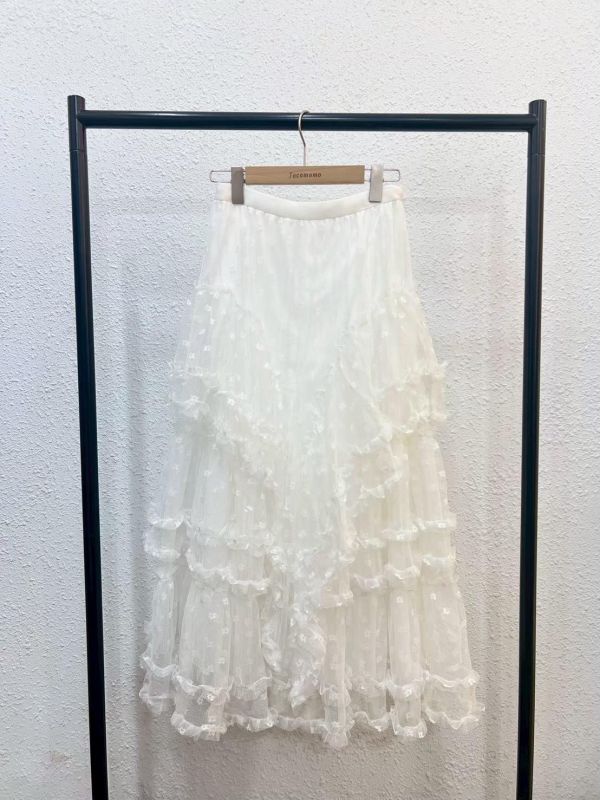 天女散花蕾絲長裙 