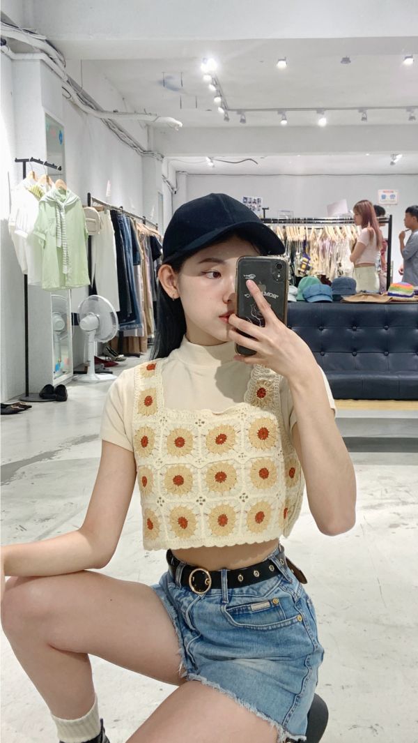 粗肩小太陽小背心 