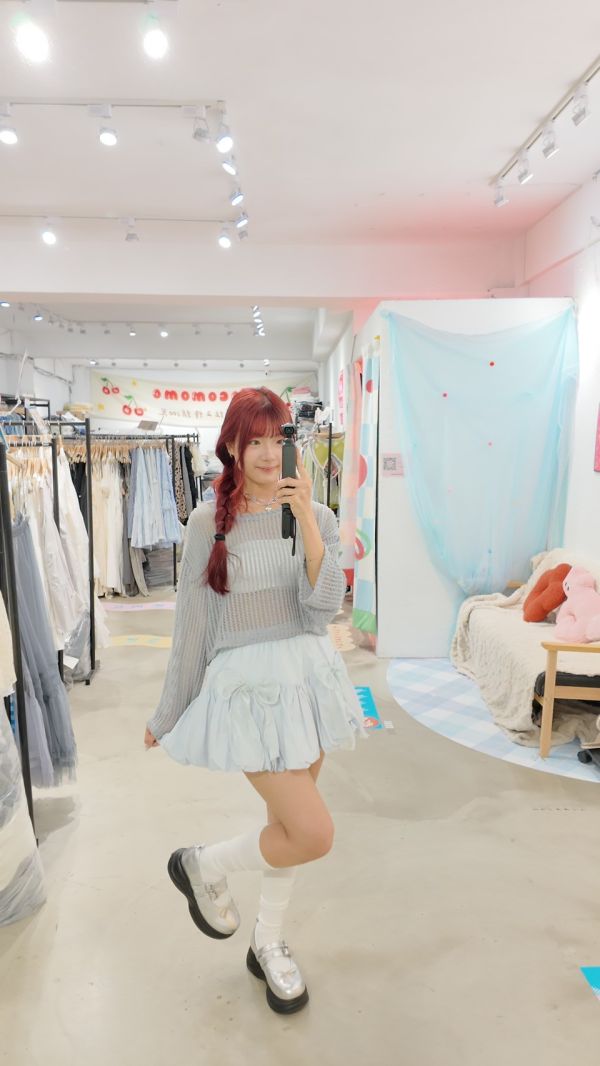 澎澎大蝴蝶結短裙 