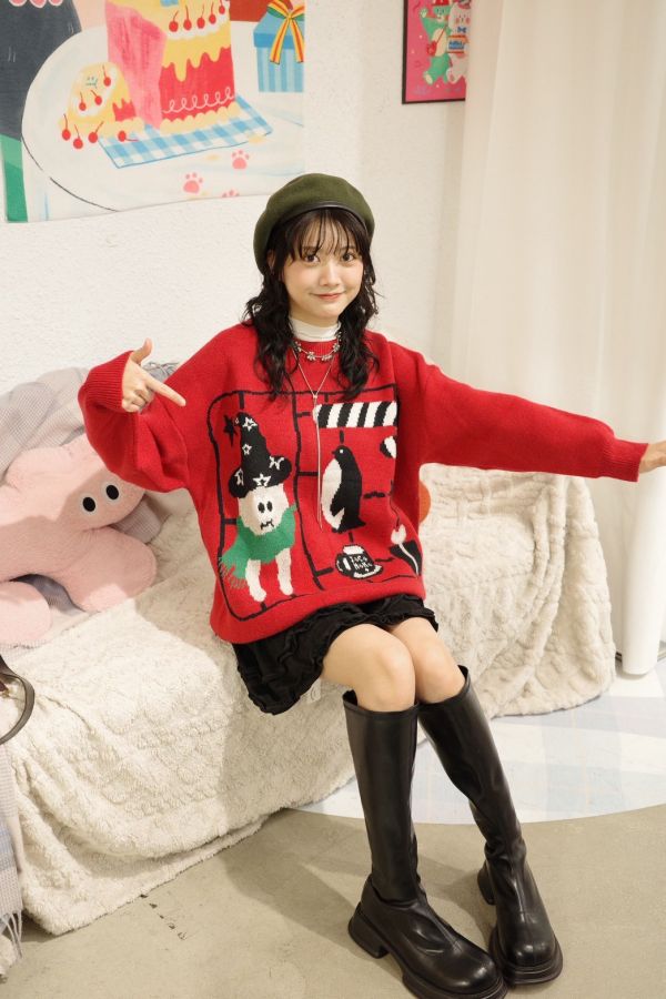自訂款-聖誕牙齒模型毛衣 