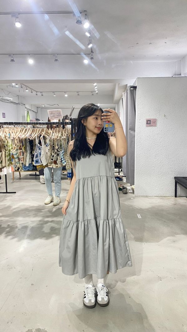 蝴蝶結綁帶蛋糕裙 