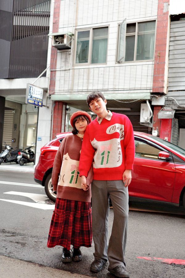 自訂款-小肥貓聖誕毛衣 