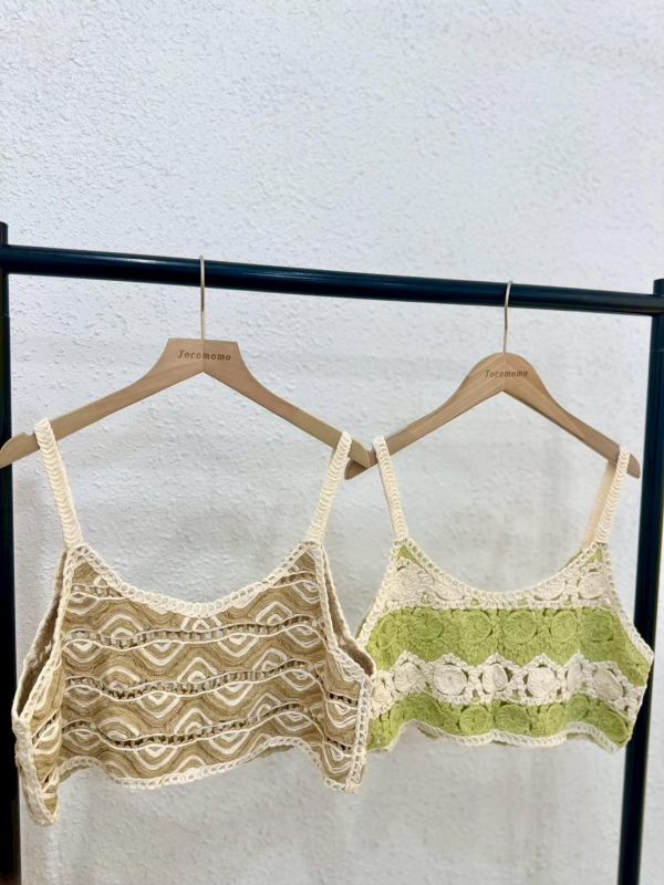 森系波浪小背心 