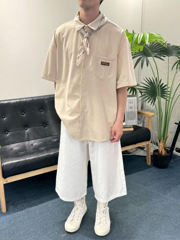 日常小山燈芯絨襯衫 