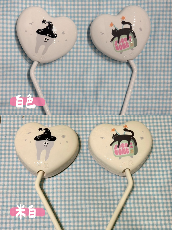 少女愛心後照鏡 