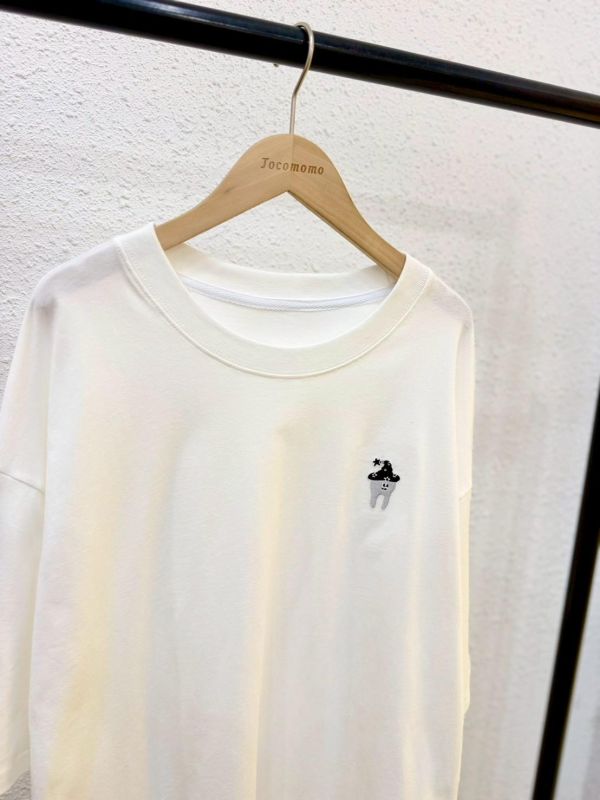 自訂款-魔法牙齒刺繡小圖大踢 (MIT) 