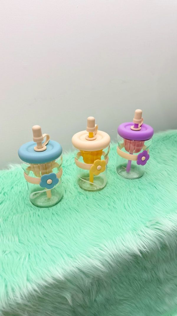可愛立體花花水壺 
