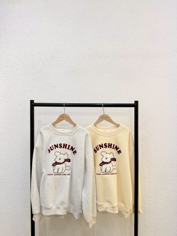 陽光圍巾小狗大學踢 (有刷毛) 