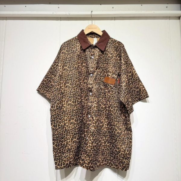 街頭風豹紋襯衫 