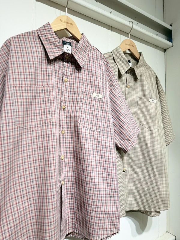 復古細格紋襯衫 